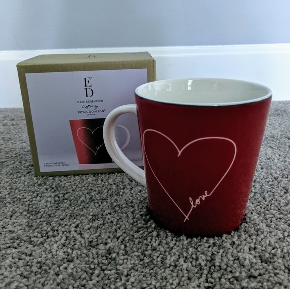 Ellen Degeneres Love Coffee Mug - Picture 1 of 5